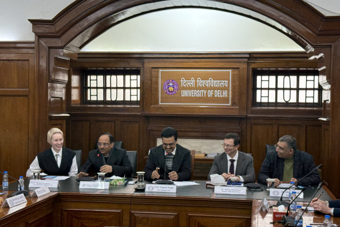 HSE, University of Delhi, and Geoscan Launch Space Research Project